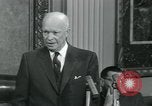 Immagine di Presidente Dwight Eisenhower D Washington DC USA, 1953, secondo 46 filmato di repertorio 65675022153