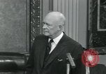 Immagine di Presidente Dwight Eisenhower D Washington DC USA, 1953, secondo 55 filmato di repertorio 65675022153