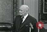 Immagine di Presidente Dwight Eisenhower D Washington DC USA, 1953, secondo 58 filmato di repertorio 65675022153