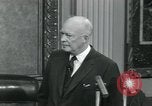 Immagine di Presidente Dwight Eisenhower D Washington DC USA, 1953, secondo 59 filmato di repertorio 65675022153