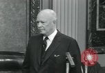 Immagine di Presidente Dwight Eisenhower D Washington DC USA, 1953, secondo 60 filmato di repertorio 65675022153