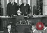 Immagine di Presidente Dwight Eisenhower D Washington DC USA, 1957, secondo 30 filmato di repertorio 65675022154