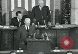 Immagine di Presidente Dwight Eisenhower D Washington DC USA, 1957, secondo 37 filmato di repertorio 65675022154