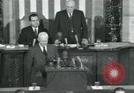Immagine di Presidente Dwight Eisenhower D Washington DC USA, 1957, secondo 38 filmato di repertorio 65675022154