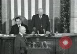 Immagine di Presidente Dwight Eisenhower D Washington DC USA, 1957, secondo 43 filmato di repertorio 65675022154