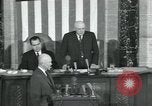 Immagine di Presidente Dwight Eisenhower D Washington DC USA, 1957, secondo 47 filmato di repertorio 65675022154