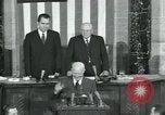 Immagine di Presidente Dwight Eisenhower D Washington DC USA, 1957, secondo 53 filmato di repertorio 65675022154