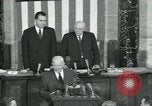 Immagine di Presidente Dwight Eisenhower D Washington DC USA, 1957, secondo 55 filmato di repertorio 65675022154