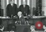 Immagine di Presidente Dwight Eisenhower D Washington DC USA, 1957, secondo 58 filmato di repertorio 65675022154