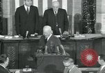 Immagine di Presidente Dwight Eisenhower D Washington DC USA, 1957, secondo 60 filmato di repertorio 65675022154