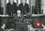 Immagine di Presidente Dwight Eisenhower D Washington DC USA, 1957, secondo 61 filmato di repertorio 65675022154
