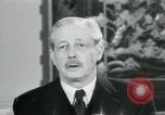 Standbild Der britische Premierminister Harold Macmillan London England Vereinigtes Königreich, 1957, aus Sekunde 50 historischem Filmmaterial Videoclip 65675022156