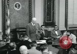 Standbild Präsident Dwight D Eisenhower Washington DC USA, 1953, aus Sekunde 3 historischem Filmmaterial Videoclip 65675022157
