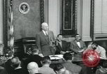 Standbild Präsident Dwight D Eisenhower Washington DC USA, 1953, aus Sekunde 13 historischem Filmmaterial Videoclip 65675022157