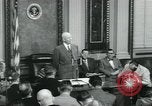 Standbild Präsident Dwight D Eisenhower Washington DC USA, 1953, aus Sekunde 17 historischem Filmmaterial Videoclip 65675022157