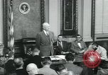 Standbild Präsident Dwight D Eisenhower Washington DC USA, 1953, aus Sekunde 23 historischem Filmmaterial Videoclip 65675022157