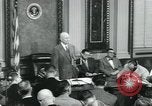 Standbild Präsident Dwight D Eisenhower Washington DC USA, 1953, aus Sekunde 33 historischem Filmmaterial Videoclip 65675022157