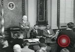 Standbild Präsident Dwight D Eisenhower Washington DC USA, 1953, aus Sekunde 14 historischem Filmmaterial Videoclip 65675022158