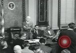 Standbild Präsident Dwight D Eisenhower Washington DC USA, 1953, aus Sekunde 17 historischem Filmmaterial Videoclip 65675022158