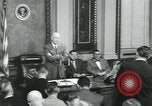 Standbild Präsident Dwight D Eisenhower Washington DC USA, 1953, aus Sekunde 19 historischem Filmmaterial Videoclip 65675022158