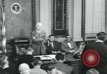 Standbild Präsident Dwight D Eisenhower Washington DC USA, 1953, aus Sekunde 20 historischem Filmmaterial Videoclip 65675022158