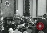 Standbild Präsident Dwight D Eisenhower Washington DC USA, 1953, aus Sekunde 24 historischem Filmmaterial Videoclip 65675022158