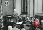 Standbild Präsident Dwight D Eisenhower Washington DC USA, 1953, aus Sekunde 26 historischem Filmmaterial Videoclip 65675022158