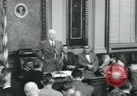 Standbild Präsident Dwight D Eisenhower Washington DC USA, 1953, aus Sekunde 34 historischem Filmmaterial Videoclip 65675022158
