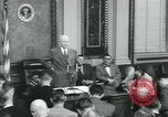 Standbild Präsident Dwight D Eisenhower Washington DC USA, 1953, aus Sekunde 37 historischem Filmmaterial Videoclip 65675022158