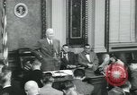 Standbild Präsident Dwight D Eisenhower Washington DC USA, 1953, aus Sekunde 41 historischem Filmmaterial Videoclip 65675022158