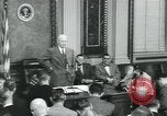 Standbild Präsident Dwight D Eisenhower Washington DC USA, 1953, aus Sekunde 44 historischem Filmmaterial Videoclip 65675022158