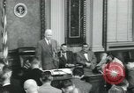 Standbild Präsident Dwight D Eisenhower Washington DC USA, 1953, aus Sekunde 55 historischem Filmmaterial Videoclip 65675022158