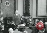 Standbild Präsident Dwight D Eisenhower Washington DC USA, 1953, aus Sekunde 57 historischem Filmmaterial Videoclip 65675022158