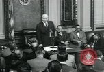 Standbild Präsident Dwight D Eisenhower Washington DC USA, 1953, aus Sekunde 10 historischem Filmmaterial Videoclip 65675022159