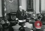 Standbild Präsident Dwight D Eisenhower Washington DC USA, 1953, aus Sekunde 14 historischem Filmmaterial Videoclip 65675022159