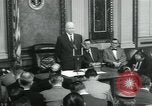 Standbild Präsident Dwight D Eisenhower Washington DC USA, 1953, aus Sekunde 23 historischem Filmmaterial Videoclip 65675022159