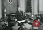 Standbild Präsident Dwight D Eisenhower Washington DC USA, 1953, aus Sekunde 44 historischem Filmmaterial Videoclip 65675022159