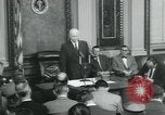 Standbild Präsident Dwight D Eisenhower Washington DC USA, 1953, aus Sekunde 46 historischem Filmmaterial Videoclip 65675022159