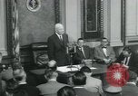 Standbild Präsident Dwight D Eisenhower Washington DC USA, 1953, aus Sekunde 49 historischem Filmmaterial Videoclip 65675022159