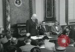 Standbild Präsident Dwight D Eisenhower Washington DC USA, 1953, aus Sekunde 58 historischem Filmmaterial Videoclip 65675022159