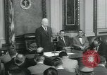 Standbild Präsident Dwight D Eisenhower Washington DC USA, 1953, aus Sekunde 60 historischem Filmmaterial Videoclip 65675022159