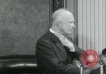 Standbild Präsident Dwight D Eisenhower Washington DC USA, 1953, aus Sekunde 7 historischem Filmmaterial Videoclip 65675022160