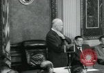 Standbild Präsident Dwight D Eisenhower Washington DC USA, 1953, aus Sekunde 13 historischem Filmmaterial Videoclip 65675022160