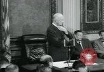 Standbild Präsident Dwight D Eisenhower Washington DC USA, 1953, aus Sekunde 14 historischem Filmmaterial Videoclip 65675022160