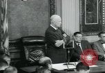 Standbild Präsident Dwight D Eisenhower Washington DC USA, 1953, aus Sekunde 16 historischem Filmmaterial Videoclip 65675022160