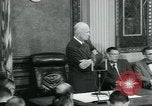 Standbild Präsident Dwight D Eisenhower Washington DC USA, 1953, aus Sekunde 17 historischem Filmmaterial Videoclip 65675022160