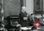 Standbild Präsident Dwight D Eisenhower Washington DC USA, 1953, aus Sekunde 18 historischem Filmmaterial Videoclip 65675022160