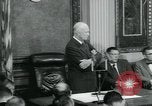 Standbild Präsident Dwight D Eisenhower Washington DC USA, 1953, aus Sekunde 20 historischem Filmmaterial Videoclip 65675022160