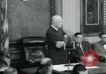 Standbild Präsident Dwight D Eisenhower Washington DC USA, 1953, aus Sekunde 23 historischem Filmmaterial Videoclip 65675022160