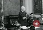 Standbild Präsident Dwight D Eisenhower Washington DC USA, 1953, aus Sekunde 24 historischem Filmmaterial Videoclip 65675022160
